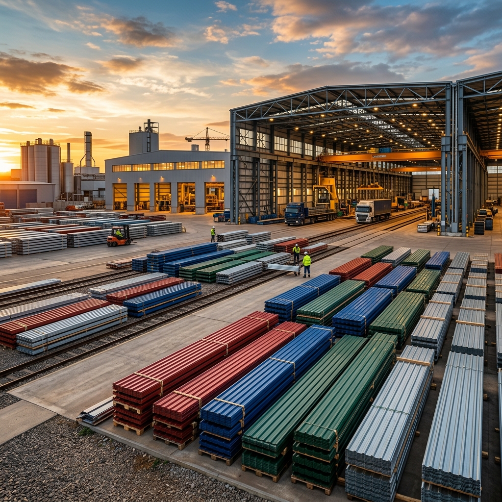 Steel manufacturing facility